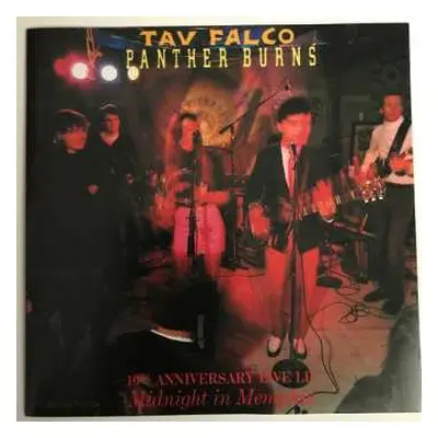 CD Tav Falco's Panther Burns: Midnight In Memphis - 10th Anniversary Live LP