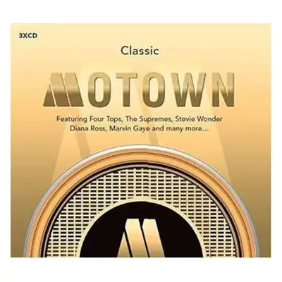 3CD Various: Classic Motown