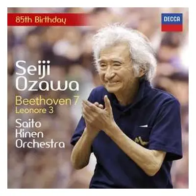 CD Seiji Ozawa: Beethoven Symphony No 7 - Schubert No 8 Unfinished.