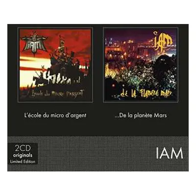 2CD IAM: Coffret 2cd: L'ecole Du Micro D'argent + De La Planete Mars