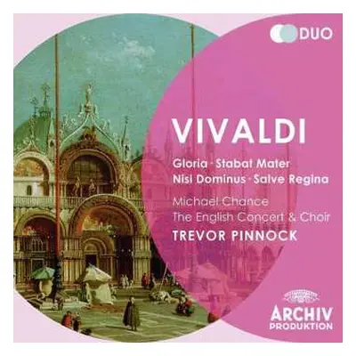 2CD Antonio Vivaldi: Gloria • Stabat Mater • Nisi Dominus • Salve Regina