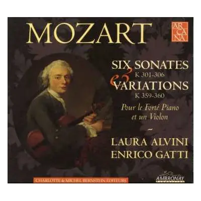 2CD Wolfgang Amadeus Mozart: Sonaten Für Violine & Klavier