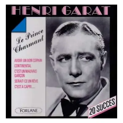 CD Henri Garat: Le Prince Charmant