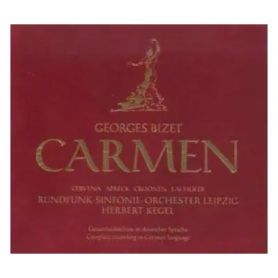 2CD Georges Bizet: Carmen (Complete Recording In German Language) DIGI