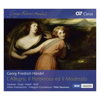 2CD Georg Friedrich Händel: L'Allegro, Il Penseroso Ed Il Moderato