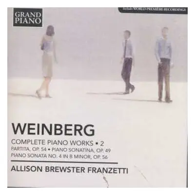 CD Mieczysław Weinberg: Complete Piano Works • 2