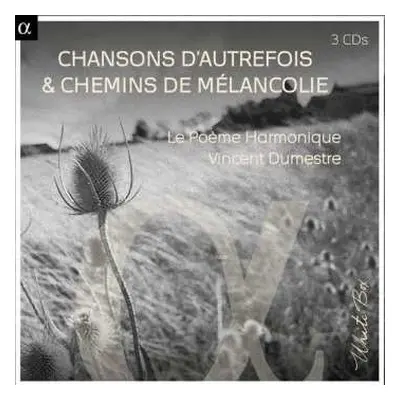 3CD/Box Set Vincent Dumestre: Chansons D'autrefois & Chemins De Mélancolie