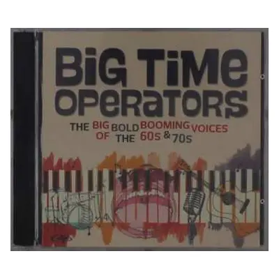 2CD Various: Big Time Operators (The Big Bold Booming Voices Of The 60s & 70s)