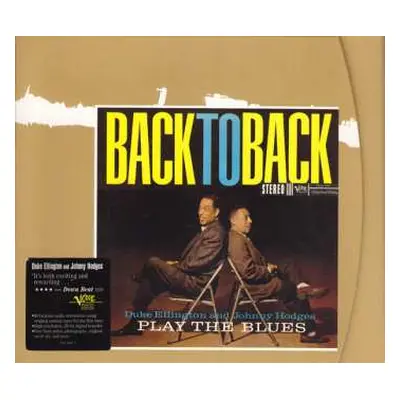 CD Duke Ellington: Back To Back (Duke Ellington And Johnny Hodges Play The Blues)