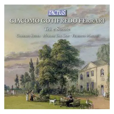 CD Giacomo Gotifredo Ferrari: Trii E Sonate