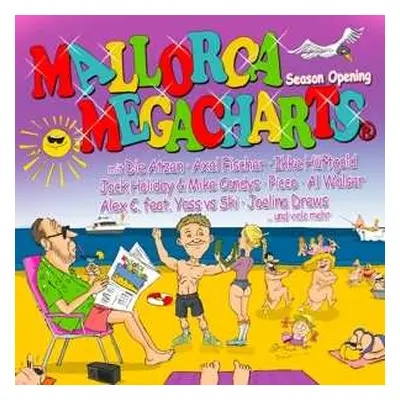 3CD Various: Mallorca Megacharts Die Zweite