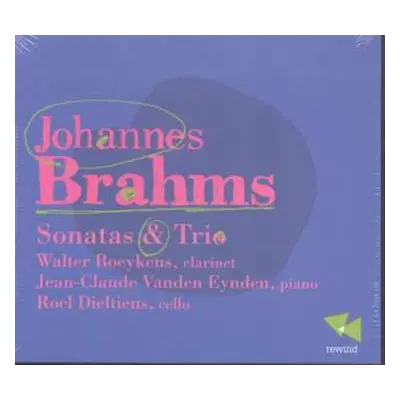 CD Johannes Brahms: Sonaten Für Klarinette & Klavier Op.120 Nr.1 & 2