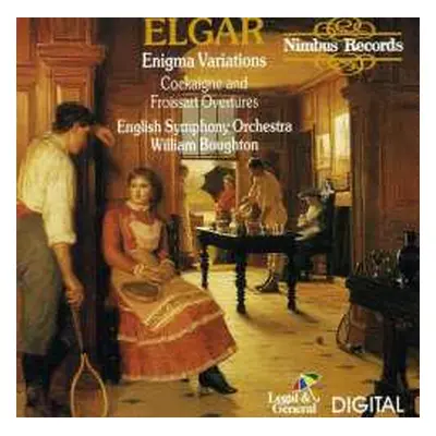 CD Elgar / English String Orch / Boughton: Enigma Variations