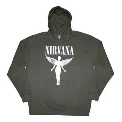 Nirvana Unisex Pullover Hoodie: Angelic Mono (x-large) XL