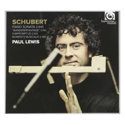 2CD Franz Schubert: Piano Sonata D.845, "Wandererfantasie" D.760, 4 Impromptus D.935, Moments Mu