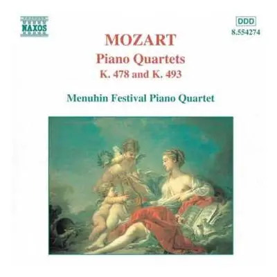 CD Wolfgang Amadeus Mozart: Piano Quartets K. 478 And K. 493