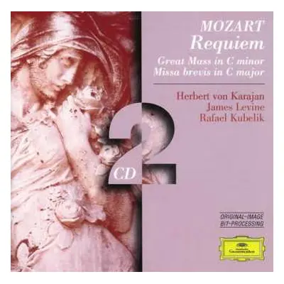 2CD Herbert von Karajan: Requiem; Great Mass in C minor; Missa brevis in C major