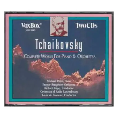 2CD Peter Iljitsch Tschaikowsky: Klavierkonzerte Nr.1-3