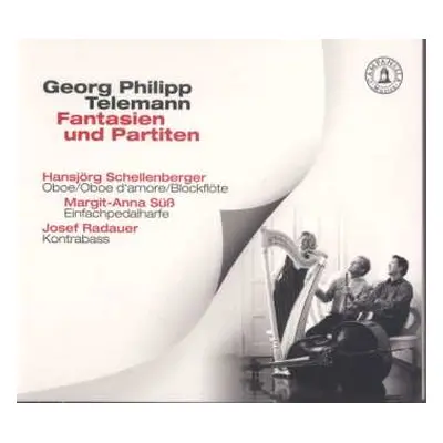 2CD Georg Philipp Telemann: Fantasien Für Oboe Solo Nr.1-12