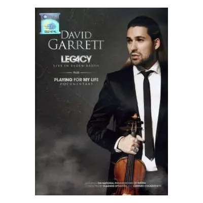 DVD David Garrett: Legacy - Live In Baden Baden