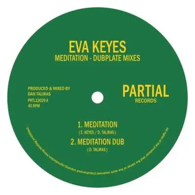 LP Eva Keyes: Meditation / Dubplate Mixes