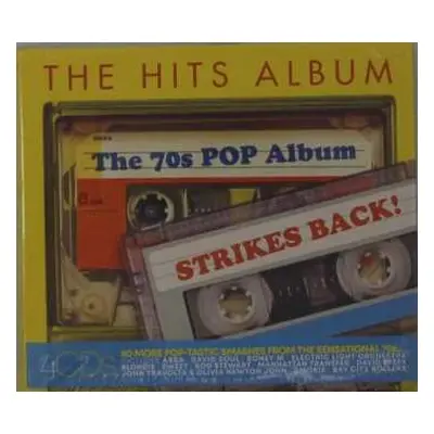 4CD Various: The Hits Album The 70s Pop Album Strikes Back!