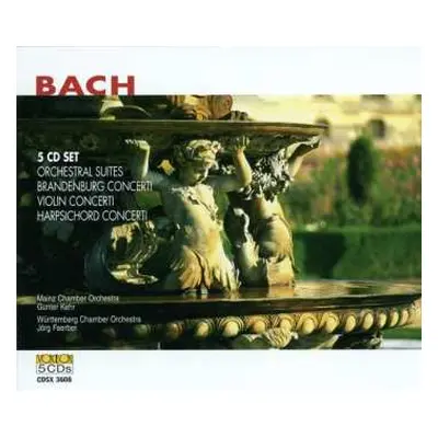 5CD Johann Sebastian Bach: Complete Concerti, Orchestral Suites