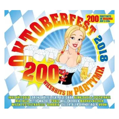 CD Various: Oktoberfest 2018 - 200 Wiesnhits Im Partymix