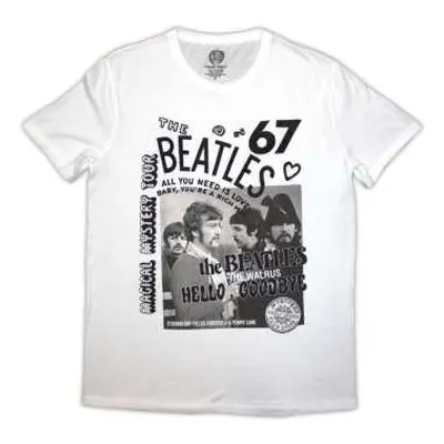 The Beatles Unisex T-shirt: 1967 (small) S