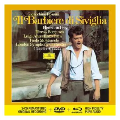 2CD/DVD/Blu-ray The London Symphony Orchestra: Il Barbiere Di Siviglia DLX