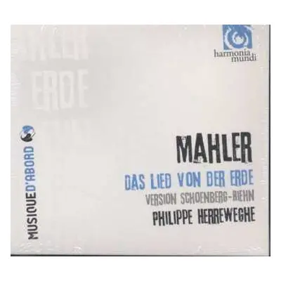 CD Gustav Mahler: Das Lied Von Der Erde (Version Schoenberg-Riehn)