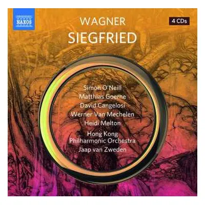 4CD Matthias Goerne: Wagner: Siegfried