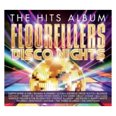 3CD Various: The Hits Album: Floorfillers - Disco Nights