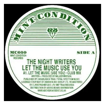 LP The Night Writers: Let The Music Use You