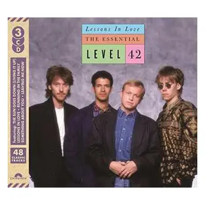 3CD Level 42: Lessons In Love - The Essential Level 42