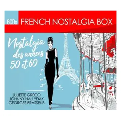 6CD Various: French Nostalgia Box: Nostalgie Des Annees 50 Et 60