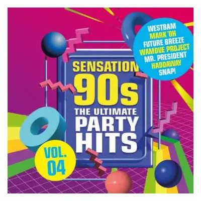 2CD Various: Sensation 90s Vol. 4 - The Ultimate Party Hits