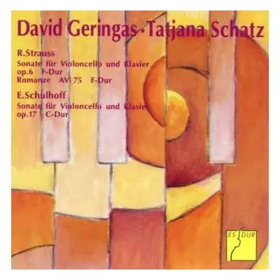 CD Richard Strauss: David Geringas,cello