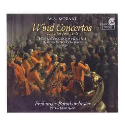 CD Wolfgang Amadeus Mozart: Wind Concertos = Concertos Pour Vents (Horn Concertos Nos.1 & 4 / Ba