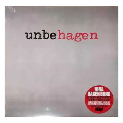 LP Nina Hagen Band: Unbehagen LTD | CLR