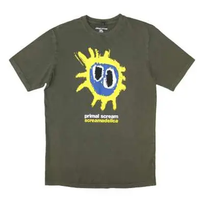 Primal Scream Unisex Stone Wash T-shirt: Screamadelica (medium) M