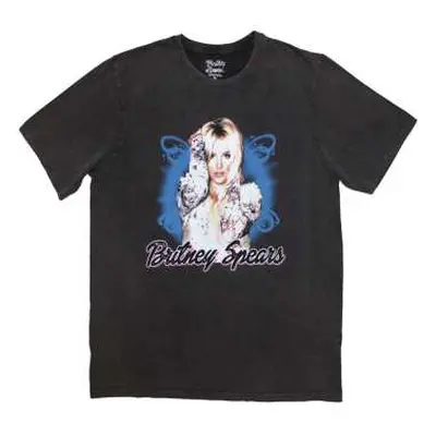 Britney Spears Unisex Stone Wash T-shirt: Airbrushed (small) S