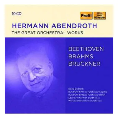 10CD Anton Bruckner: Hermann Abendroth - The Great Orchestral Works