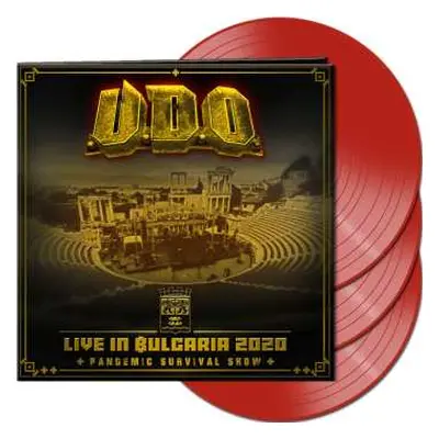 3LP U.D.O.: Live In Bulgaria 2020 (Pandemic Survival Show) LTD