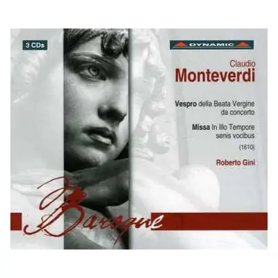 3CD Claudio Monteverdi: Vespero Della Beata Vergine Da Concerto (1610) - Missa In Illo Tempore S