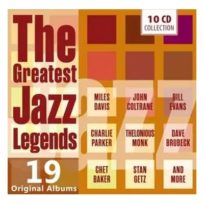 10CD Various: The Greatest Jazz Legends