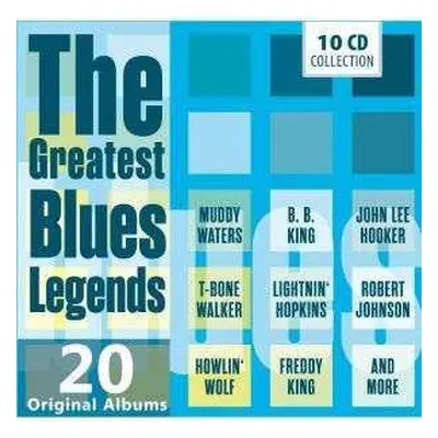 10CD Various: The Greatest Blues Legends