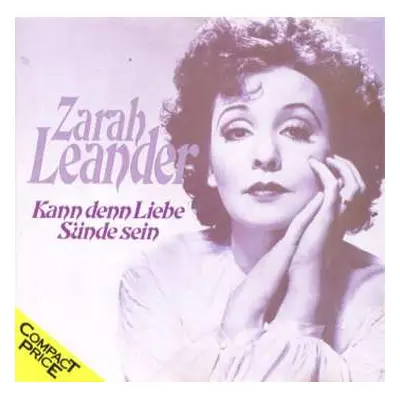 CD Zarah Leander: Kann Denn Liebe Sünde Sein