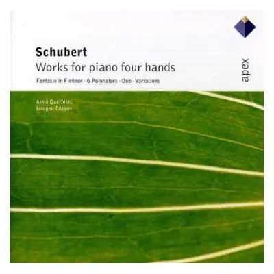 CD Franz Schubert: Works For Piano Four Hands