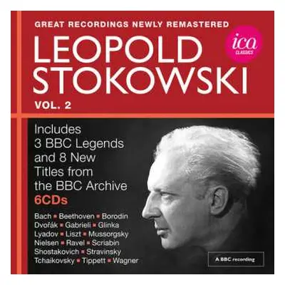 6CD Leopold Stokowski: Leopold Stokowski - Great Recordings From